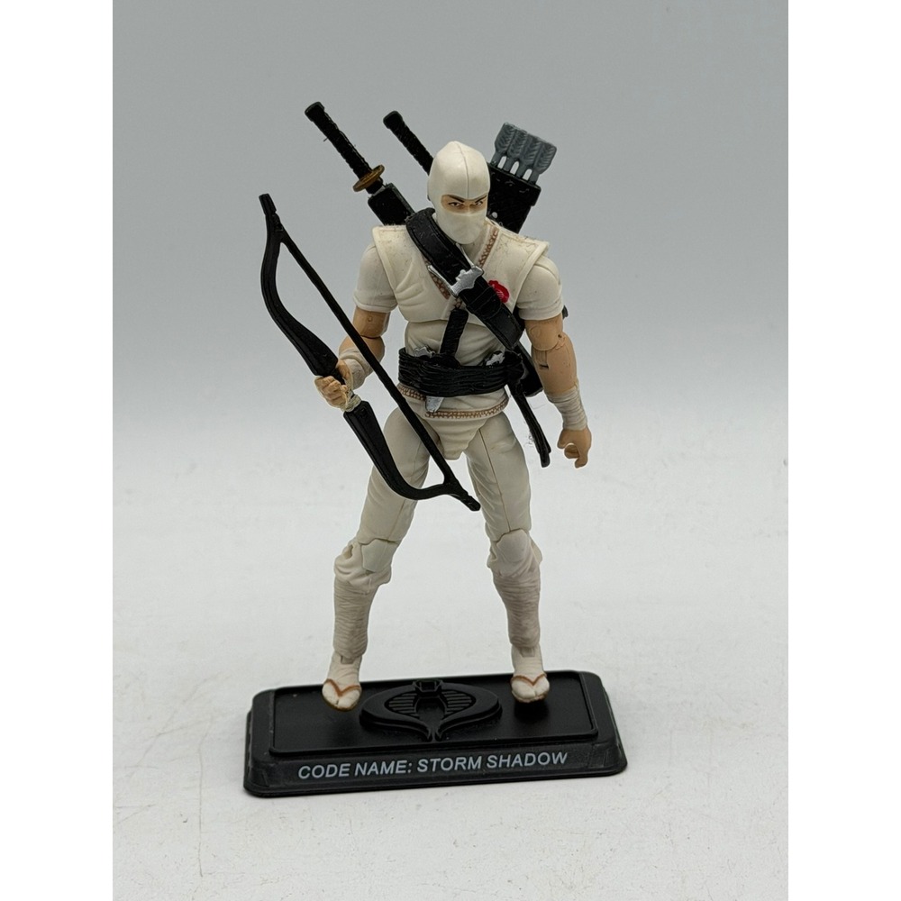 GI Joe 25th Anniversary Storm Shadow Ninja Action Figure Accessories 3.75"